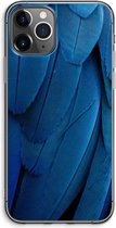 Case Company® - iPhone 11 Pro Max hoesje - Pauw - Soft Cover Telefoonhoesje - Bescherming aan alle Kanten en Schermrand