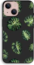 Case Company® - iPhone 13 mini hoesje - Tropische bladeren - Biologisch Afbreekbaar Telefoonhoesje - Bescherming alle Kanten en Schermrand