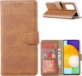 Samsung A53 case bookcase Marron - Samsung Galaxy A53 wallet case wallet case - A53 5G Case with Cardholder cover