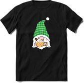 Kerstkabouter Buddy Kerst T-shirt | Groen | Jongens / Meisjes | Grappige Foute kersttrui Shirt Cadeau | Kindershirt | Leuke Elf, Rendier, Kerstboom en Kerstballen Ontwerpen. Maat 1