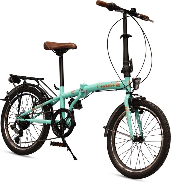 Altec Cunda 20 inch Vouwfiets 6v Turquoise