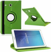 LuxeBass Tablet hoesje 360 graden draaibaar voor Samsung Galaxy Tab E 9,6 inch Tab E T560 / T561 - Groen