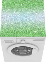 Wasmachine beschermer mat - Ombre - Weegschaal - Geboortesteen - Breedte 60 cm x hoogte 60 cm