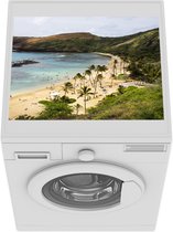 Wasmachine beschermer mat - Hanauma Bay op Hawaii Ocean - Breedte 55 cm x hoogte 45 cm