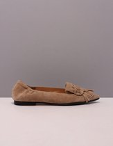 di Lauro omera ballerina's dames beige  2212992 taupe suede 39