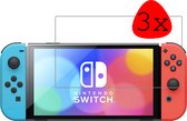 Convient pour Nintendo Switch Protecteur d'écran en Tempered Glass de protection adapté pour Nintendo Switch - Convient pour Nintendo Switch Protecteur d'écran 3 pièces
