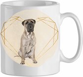 Mok bull mastiff 6.3| Hond| Hondenliefhebber | Cadeau| Cadeau voor hem| cadeau voor haar | Beker 31 CL