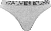 Calvin Klein dames basic string grijs - S