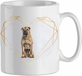 Mok Sharpei 3.2| Hond| Hondenliefhebber | Cadeau| Cadeau voor hem| cadeau voor haar | Beker 31 CL