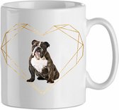 Mok Engelse bulldog 8.4| Hond| Hondenliefhebber | Cadeau| Cadeau voor hem| cadeau voor haar | Beker 31 CL