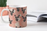 Mok - Koffiemok - Cactus - Patronen - Monstera - Mokken - 350 ML - Beker - Koffiemokken - Theemok