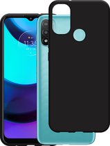 Cazy Motorola Moto E20 hoesje - Soft TPU Case - Zwart