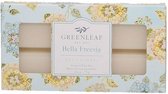 wax bar Bella Freesia 2,5  x 14,5 cm crÃ¨me 6 stuks