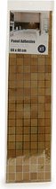 muursticker tegelpatroon 60 x 90 cm beige/bruin
