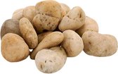 decoratiestenen groot 5 kg wit