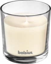 geurkaars True Scents Vanilla 9,7 cm glas/wax wit