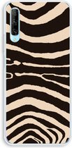 Case Company® - Huawei P Smart Pro hoesje - Arizona Zebra - Soft Cover Telefoonhoesje - Bescherming aan alle Kanten en Schermrand