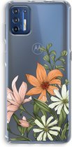 Case Company® - Motorola Moto G9 Plus hoesje - Floral bouquet - Soft Cover Telefoonhoesje - Bescherming aan alle Kanten en Schermrand