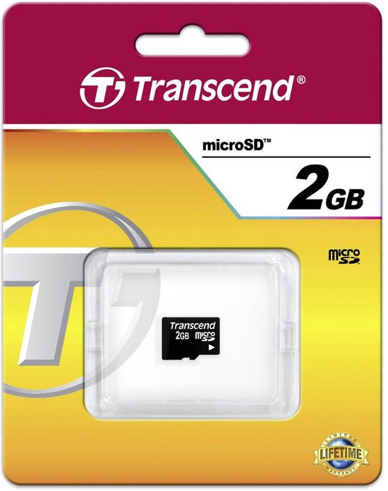 meel Vechter Martelaar Transcend 2GB Micro SD kaart | bol.com