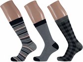 sokken Fashion Bamboo dames stripes 3-pack mt 39/42