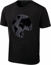 T-shirt Determine heren katoen zwart maat XS