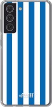 6F hoesje - geschikt voor Samsung Galaxy S21 FE -  Transparant TPU Case - SC Heerenveen #ffffff