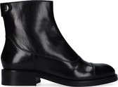 Billi Bi 3542 Enkellaarsjes - Enkelboots met rits - Dames - Zwart - Maat 37