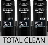 L'OREAL PARIS MEN EXPERT Pure Carbone 5-in-1 Douchegel - Heren - 6x 300 ml