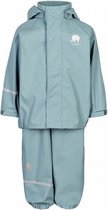 regenpak Basic jongens polyester lichtblauw 2-delig maat 80