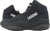 Boksschoenen, Krav Maga- Fitness- Worstelschoenen zwart mesh 45