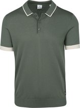 Blue Industry - Polo Army Groen - S -