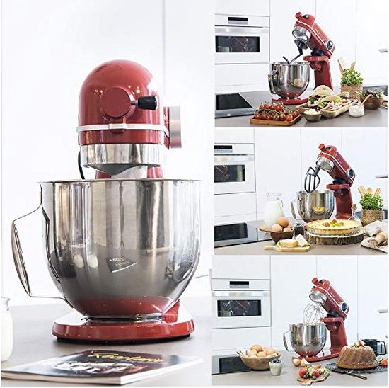 Afmetingen - Cecotec 04173 - Blender/pastry Mixer Cecotec Twist&Fusion 4500 Luxury Red