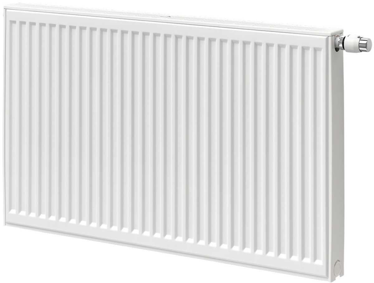 Stelrad Novello ECO paneelradiator 50x40cm type 11 333watt 4 aansluitingen Staal Wit glans