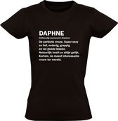 Daphne | Dames T-shirt | Zwart | Jarig | Verjaardagkado | Verjaardag Kado | Grappig | Cadeau