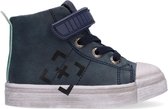 Shoesme Sh21w024 Hoge sneakers - Leren Sneaker - Jongens - Blauw - Maat 27