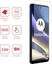 Rosso 9H Tempered Glass Screen Protector Geschikt voor Motorola Moto G51 | Glasplaatje | Beschermlaag | Beschermglas | 9H Hardheid