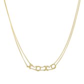 Ketting XOXO - Goud