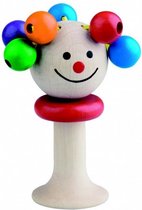 grijpfiguur clown junior 11 cm hout