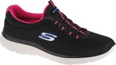 Skechers Summits 12980-BKHP, Vrouwen, Zwart, Sneakers, maat: 40