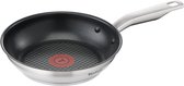 Tefal Virtuoso Koekenpan 24 cm RVS