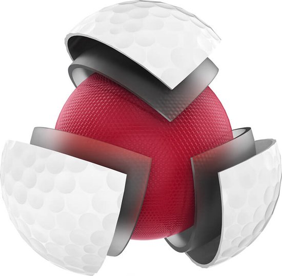 Wilson Staff Triad 2022 Golfballen - Wit -12 Stuks van Wilson — afbeelding 4