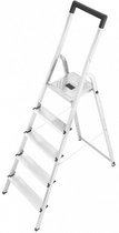 Hailo L40 Aluminium Huishoudtrap / Klustrap 5 treden