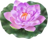 waterlelie Lotus 17 cm foam roze/groen