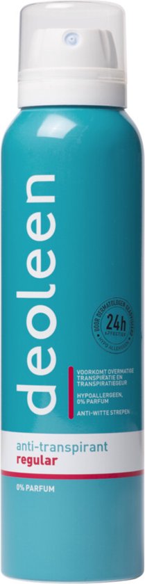 3x Deoleen Deodorant Spray Regular Anti-Transpirant 150 ml