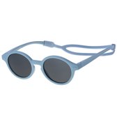 Kinderzonnebril blauw met extra hoofdband 0-4jr - 100% UV cat 3