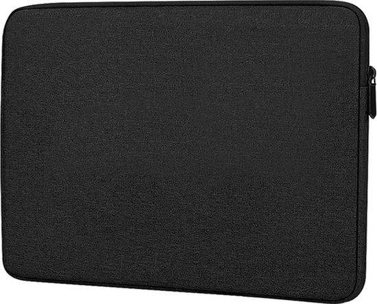 Mobigear Laptophoes geschikt voor Laptop | Mobigear Solid Sleeve 13 inch Laptop hoes - Zwart