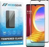 Mobigear - Screenprotector geschikt voor LG Velvet Glazen | Mobigear Curved Screenprotector - Case Friendly - Zwart