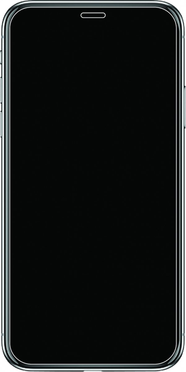 Striker Gehard Glas Ultra-Clear Screenprotector voor Apple iPhone XS - Zwart