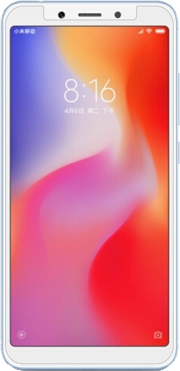 Mobigear Screenprotector geschikt voor Xiaomi Redmi 6A Glazen | Mobigear Screenprotector - Case Friendly