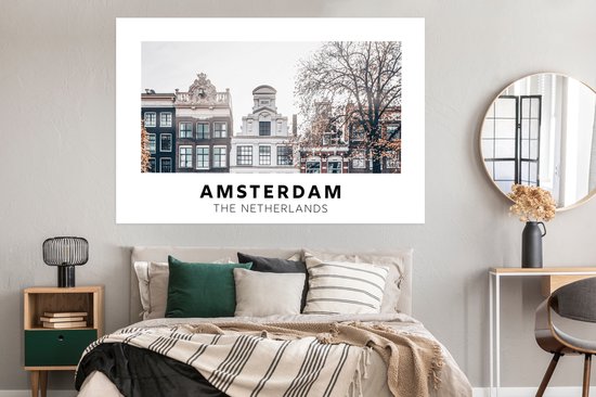 Affiche Nederland - Amsterdam - Maison - 180x120 cm XXL